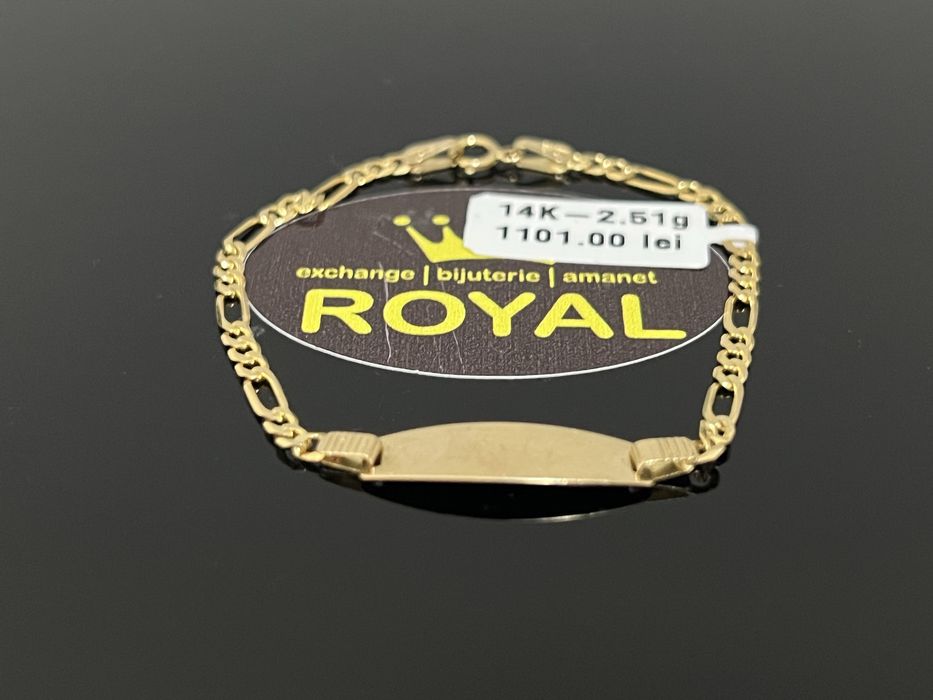Bijuteria Royal CB: Bratara copii aur 14k 2,51gr