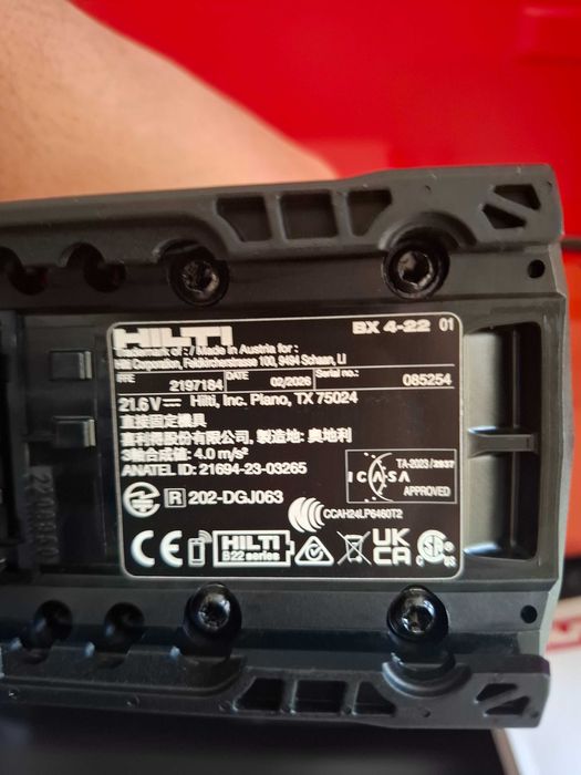 Hilti BX4 Комплект + Пирони