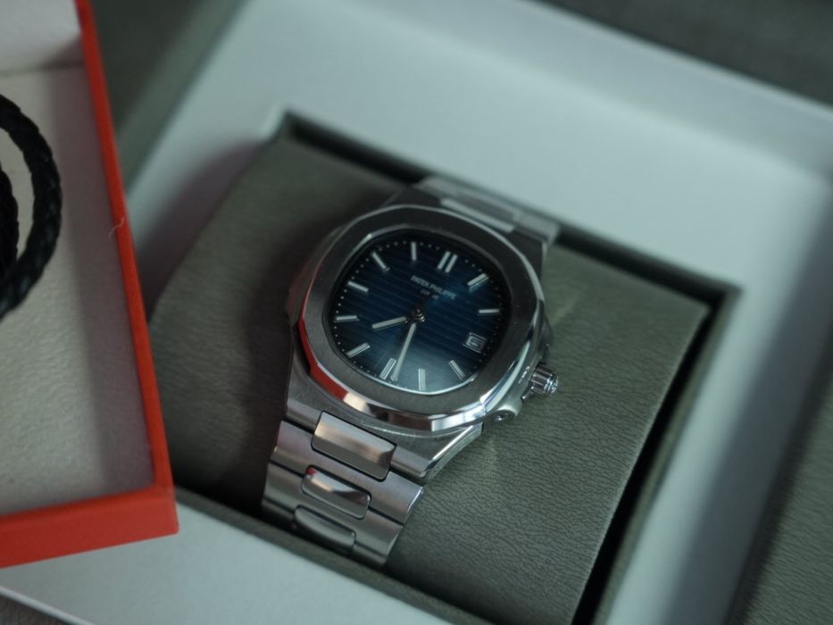 Чисто нов patek phillippe часовник + гривна hermes