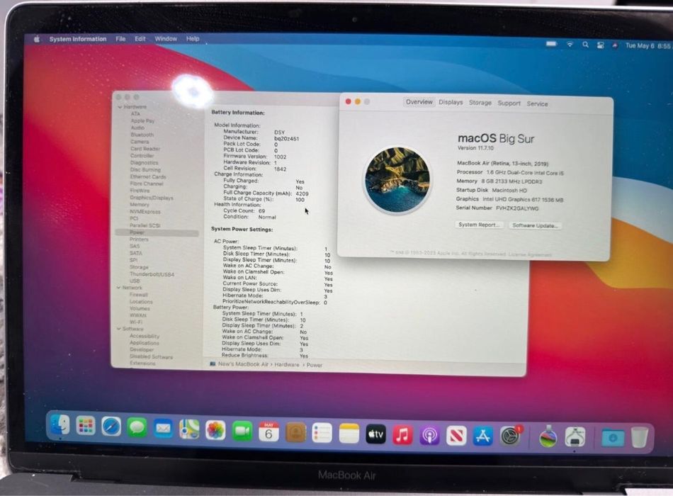 Продам Macbook air 2019 на запчасти