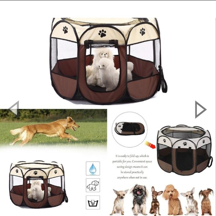 Сгъваема кошара за кучета и котки