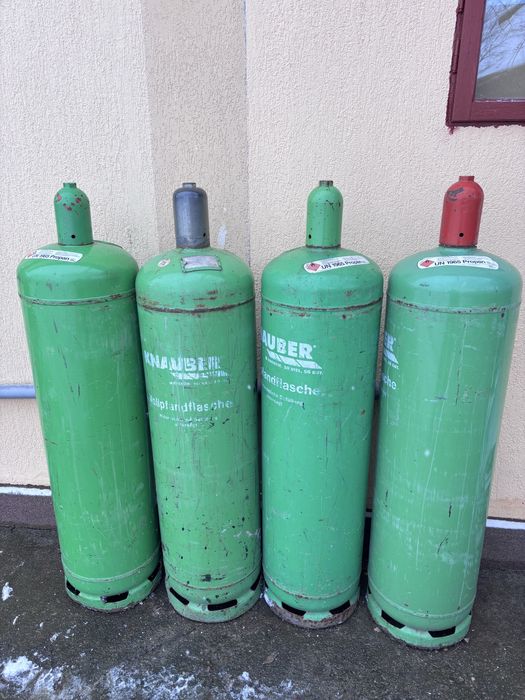 Vand kit 4 buteli GPL  80L pentru centrala termica, acesorii incluse