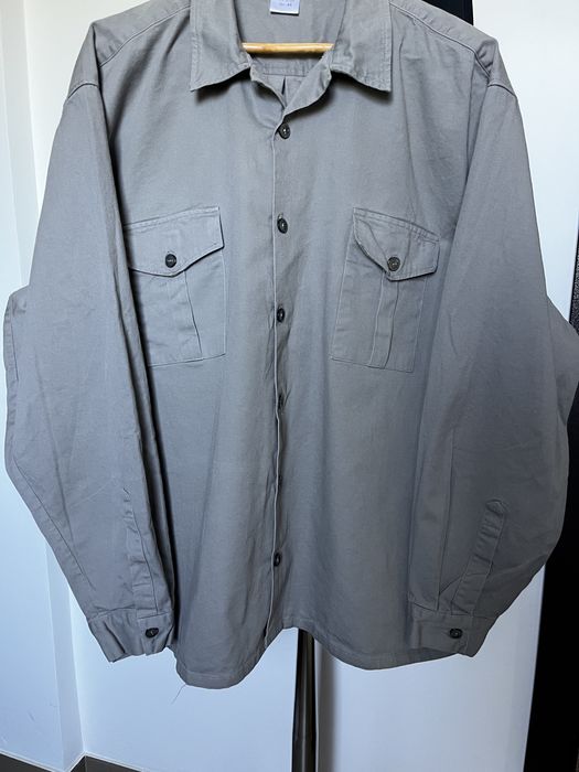 Cămașă bărbătească vintage gri – 100% bumbac – stare excelentă