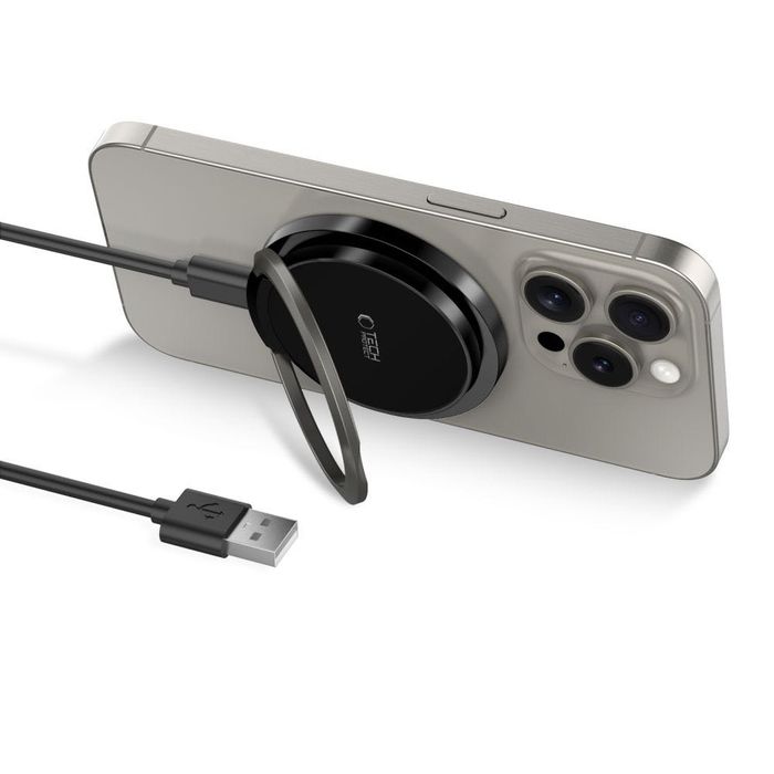 Безжично зарядно устройство TECH-PROTECT QI15W-A33 MAGNETIC MAGSAFE