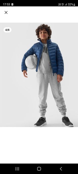 Geaca copii 4F marime128 cm