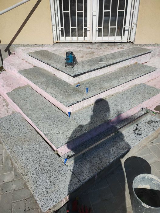 Аз извършвам Гранит гранитогрес Тех камък фаянс теракота бани стъпала