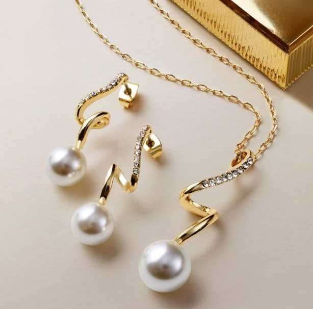 Новый набор цепочка + серьги