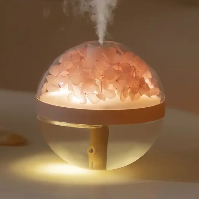 Umidificator Aromatherapy decorativ cu flori