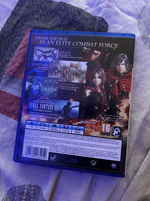 PS4 игра Final Fantasy: Type-0 day one edition