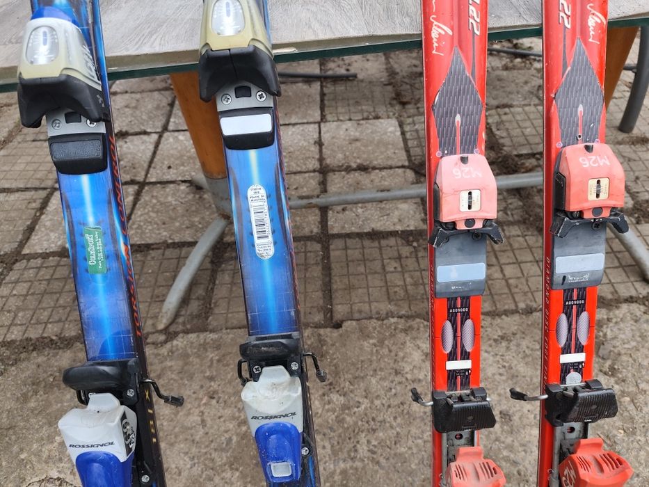 Два вида използвани ски