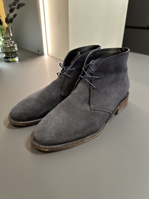Ghete chukka Thursday Boots Scout din piele întoarsă, mărimea 46