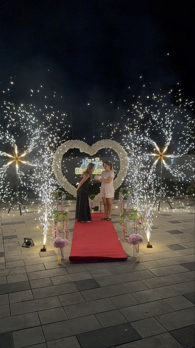 Оформление для праздников (День рождения, Marry me, happy birthday)