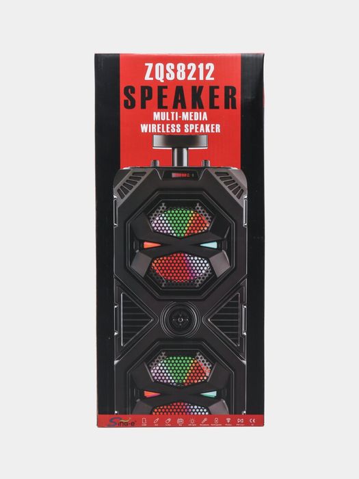 Караоке тонколона, Bluetooth, с безжичен микрофон в ново състояние