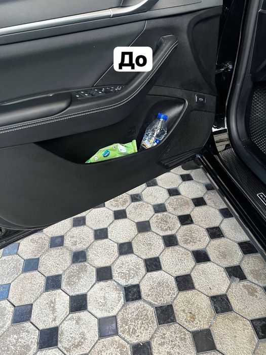 Наклейки на обшивку дверей из искусственной кожи для BYD Chazor