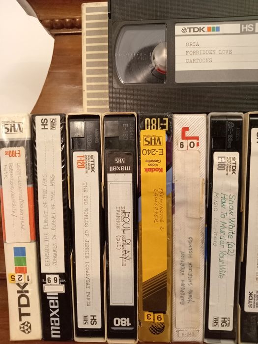 Casete video, toate genurile