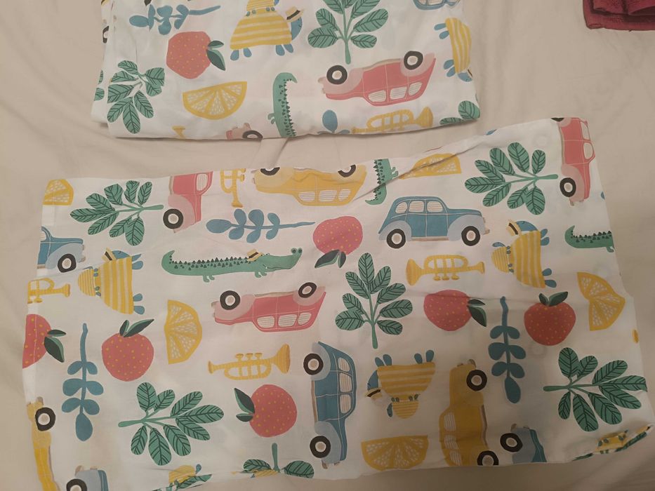 Детски чаршафи, възглавници, завивки от ИКЕА за матрак размер 120/60