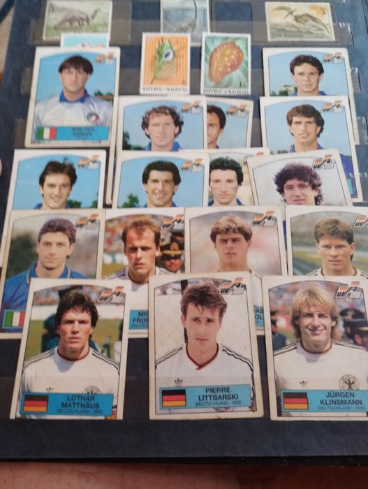 Abțibilduri cu fotbal ani 84,86,88