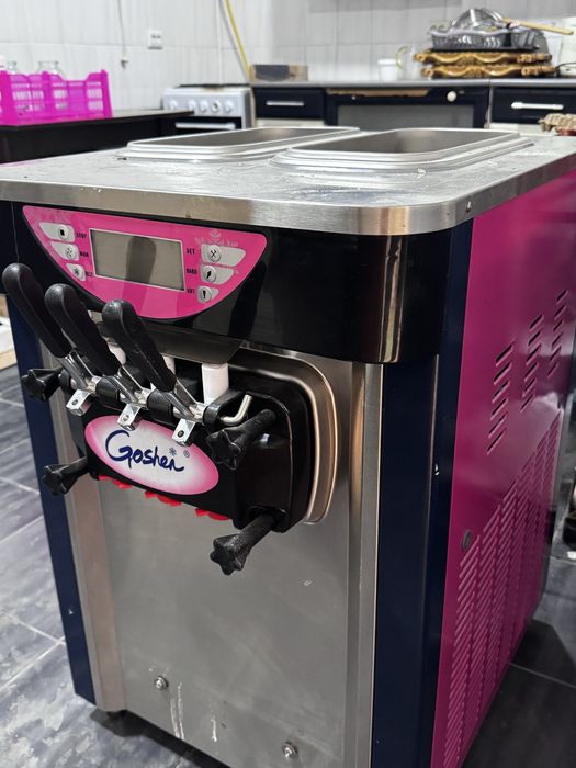 Фризер для мягкого мороженого Goshen | 3 вкуса | Отличное состояние