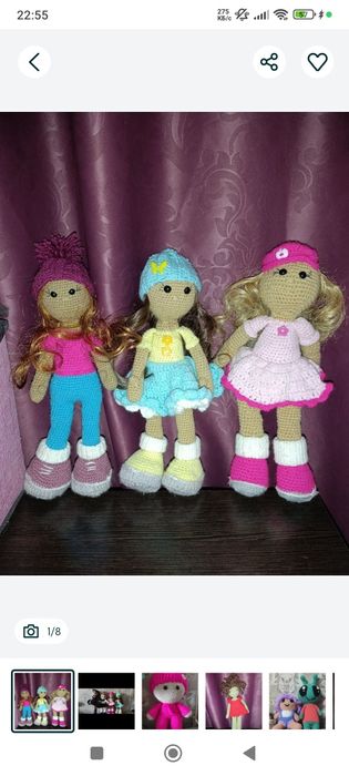 Куклы ручная работа