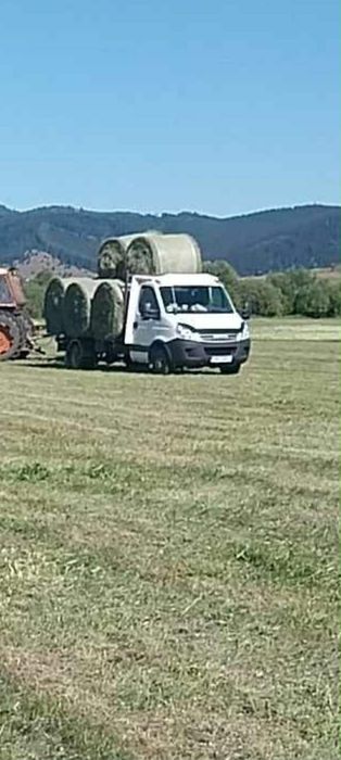 Baloti de fân rotunzi