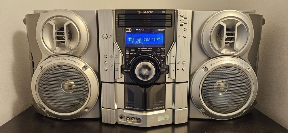 SHARP -Уредба  Mp3 CD Cassette Tuner