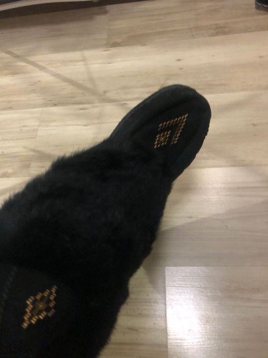 Черни ботуши с косъм