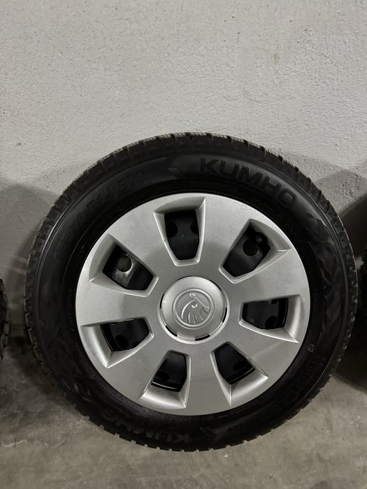 Set 4 roti complete iarna Skoda Citigo/VW Up/Seat Mii