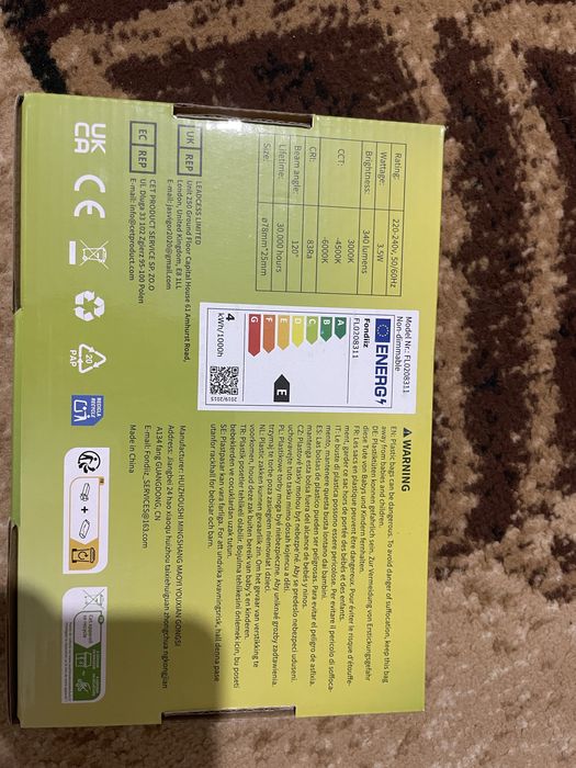 Spoturi LED Încastrate Fondiiz 3 Culori IP44 – Noi Sigilate