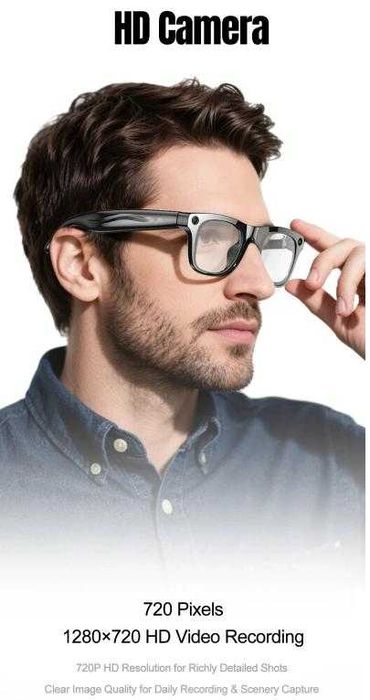 Смарфтон Записващи Очила Скрита Камера Умни Очила Видеозапис Разговори
