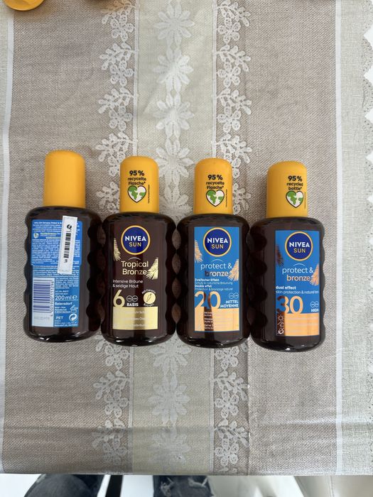 Lotiuni de plaja nivea