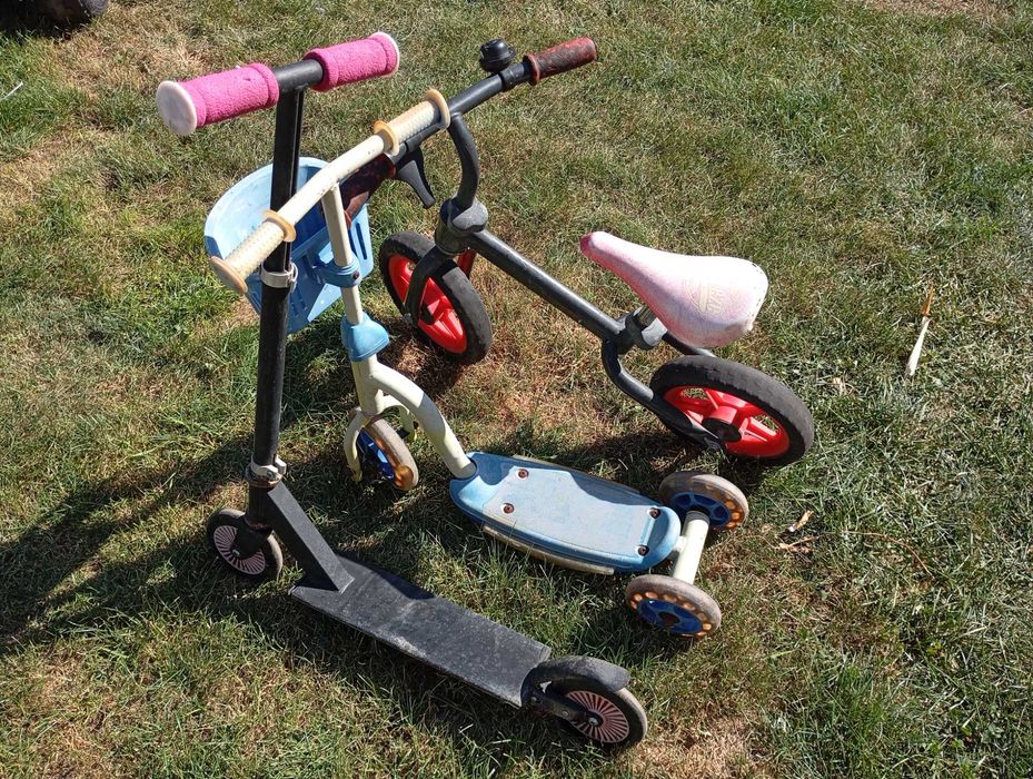 Trotineta copii sí bicicleta