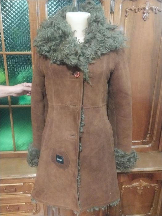 Дубленка из натуральной овчины.