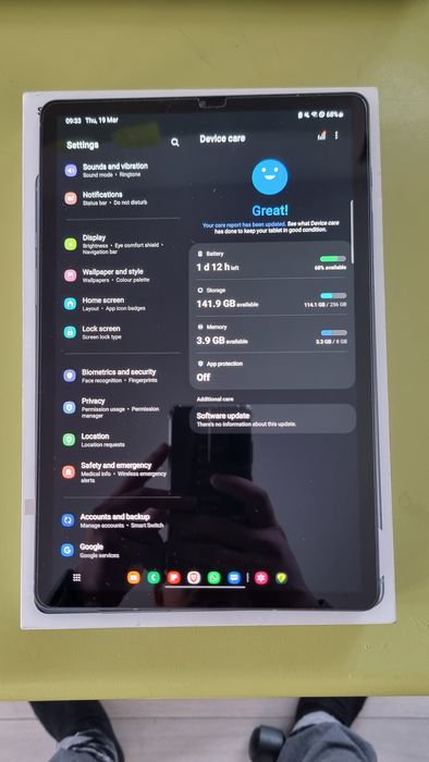 Tableta Samsung tab s6