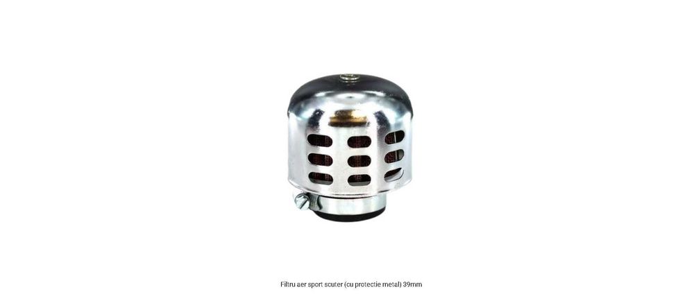 Filtru Aer Sport Scuter Protectie Metal 39mm