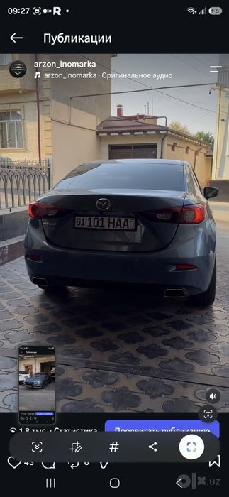 Mazda 3 sotiladi
