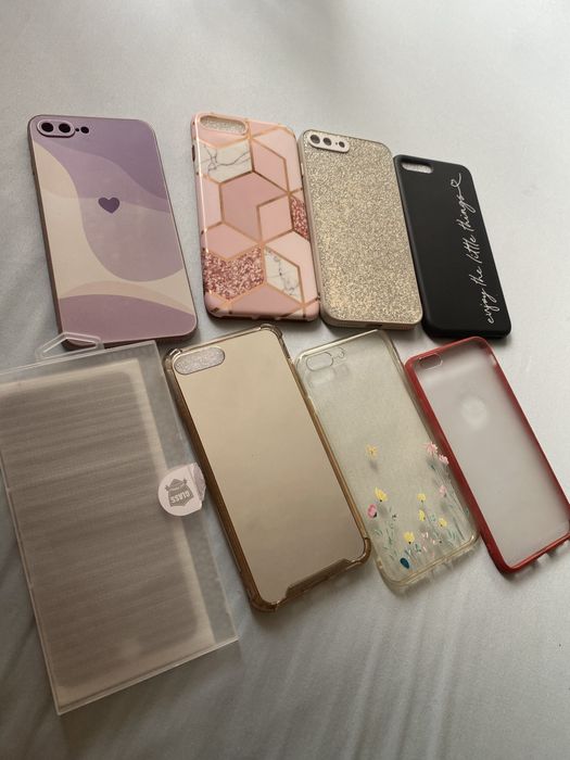 Iphone 8plus 64GB +кейсове и протектор