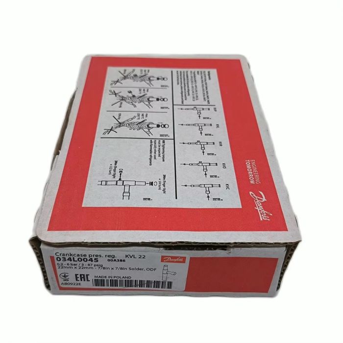 Регулятор давления в картере компрессора Danfoss KVL22 (034L0045)