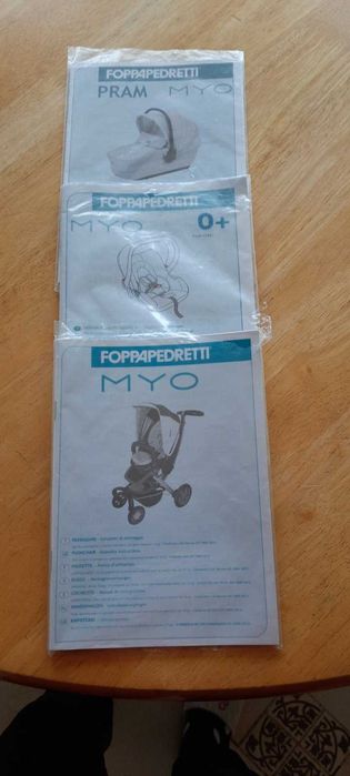 Количка Foppapedretti 3в1 (+кoш за кола)