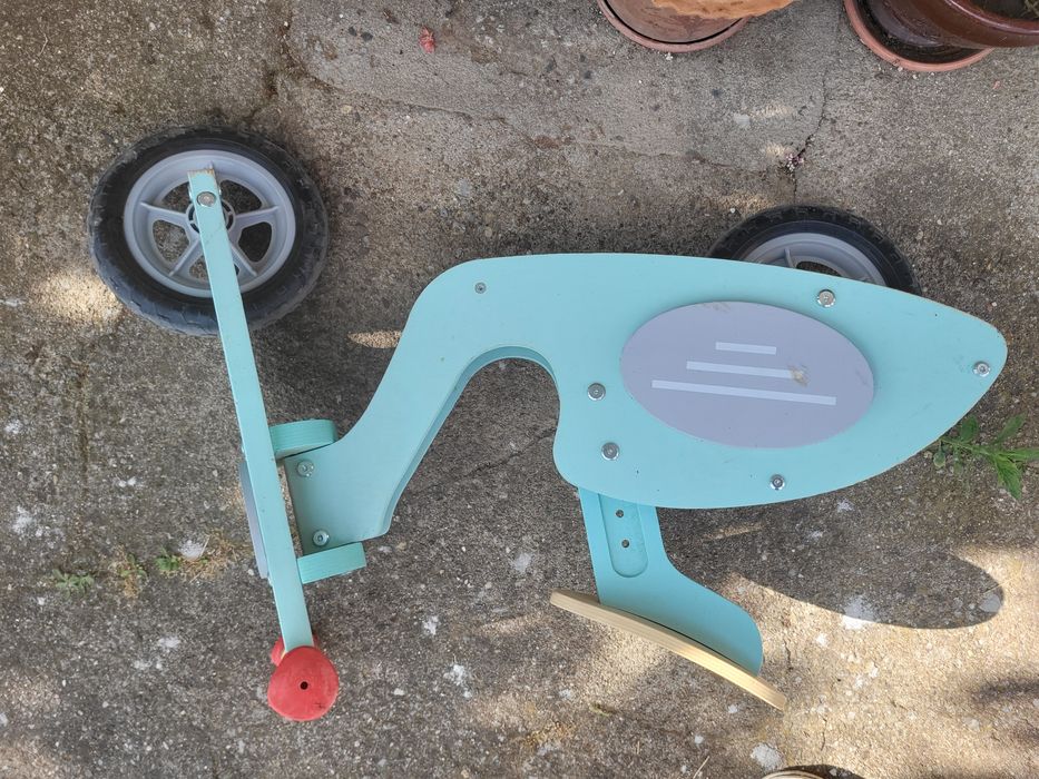 Баланс колело дървено