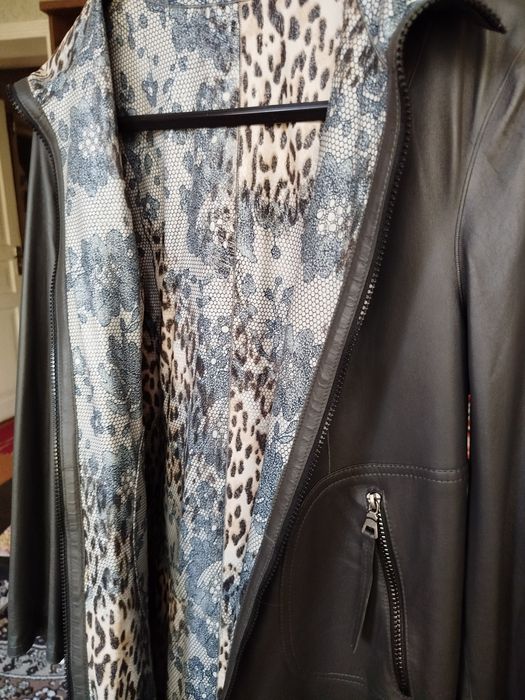 Натуральная кожа Турция плащ