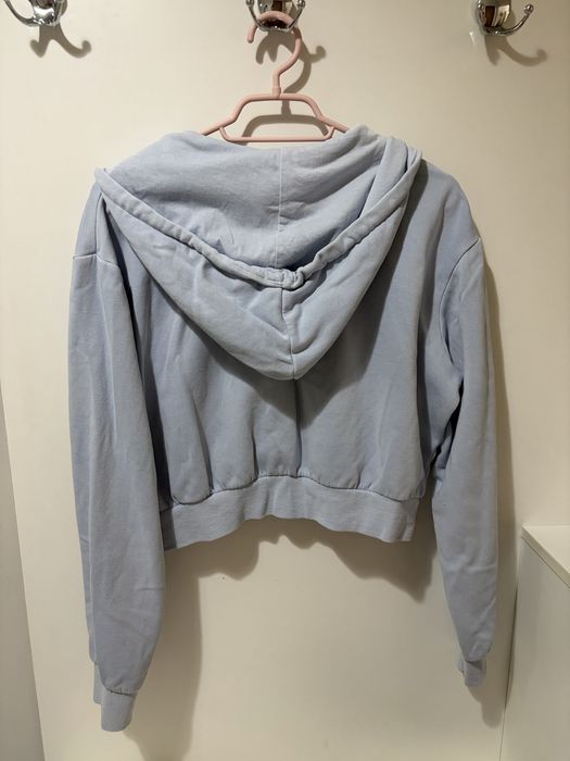 Голубая худи hm M