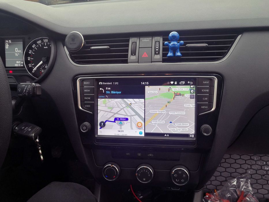 Navigatie android Skoda Octvavia 3 MIB8914P8 4+32GB SIM DSP Carplay