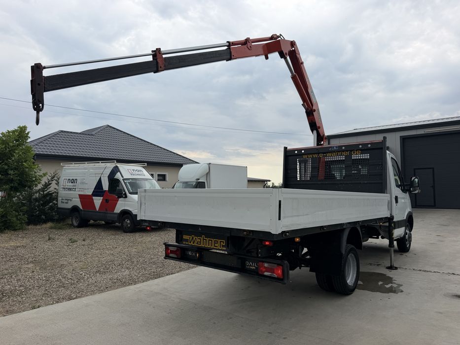 Iveco Daily 35C15 3.0 HPI Macara Fassi 2250 kg RAR efectuat