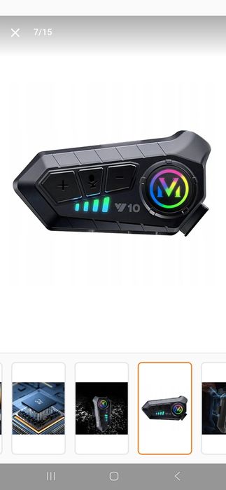 Sistem Comunicare  Moto Bluetooth