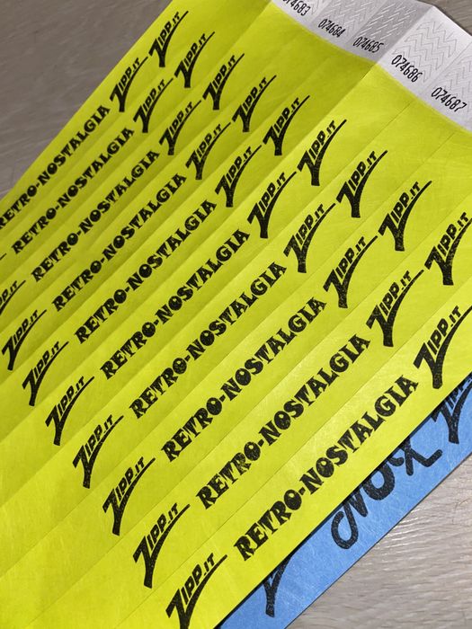 Bratari personalizate intrare eveniment , club TYVEK wistbands