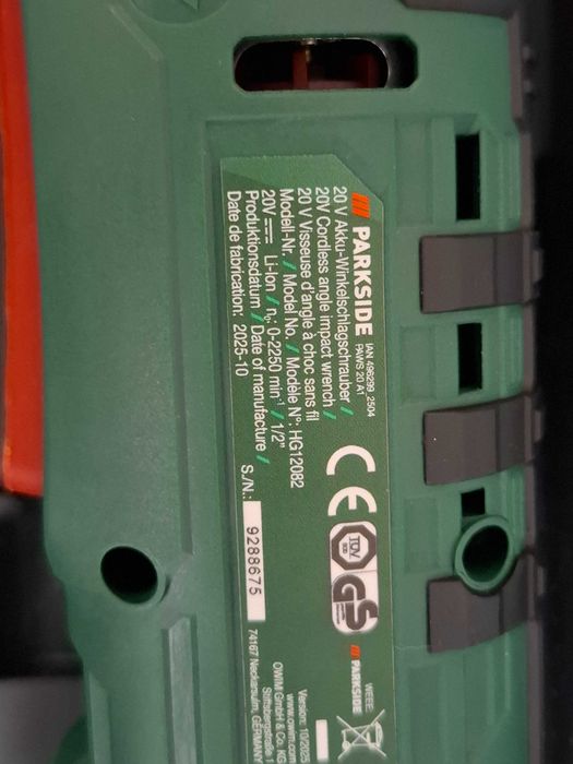 Set clichet electric cu impact 1/2 parkside.