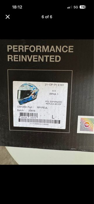 Каска HJC RPHA1 Pol Espergaro