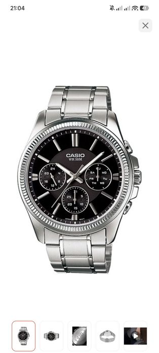 Продаю часы casio mtp 1375d