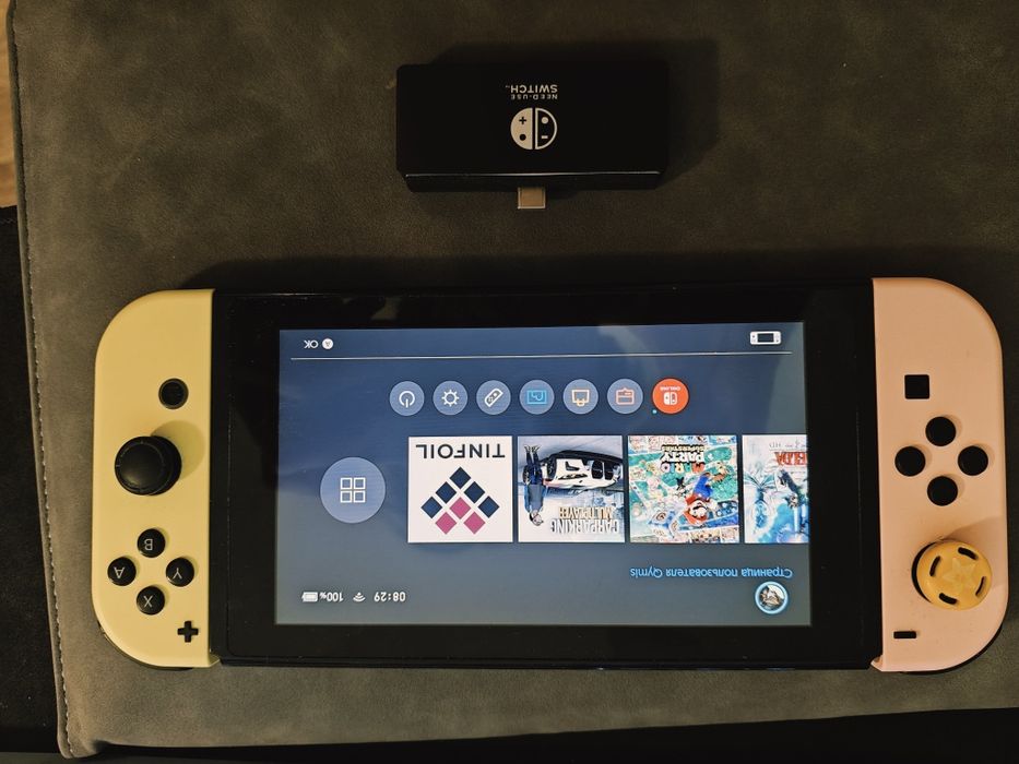 Прошитый Nintendo switch 2 ревизия