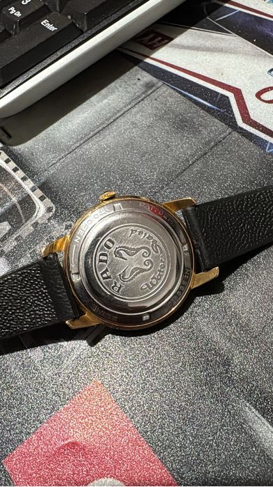 Rado Incabloc 25 jewels automatic, placat cu aur